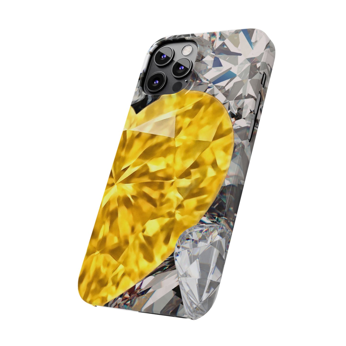 Slim Phone Case – Heart of Gold