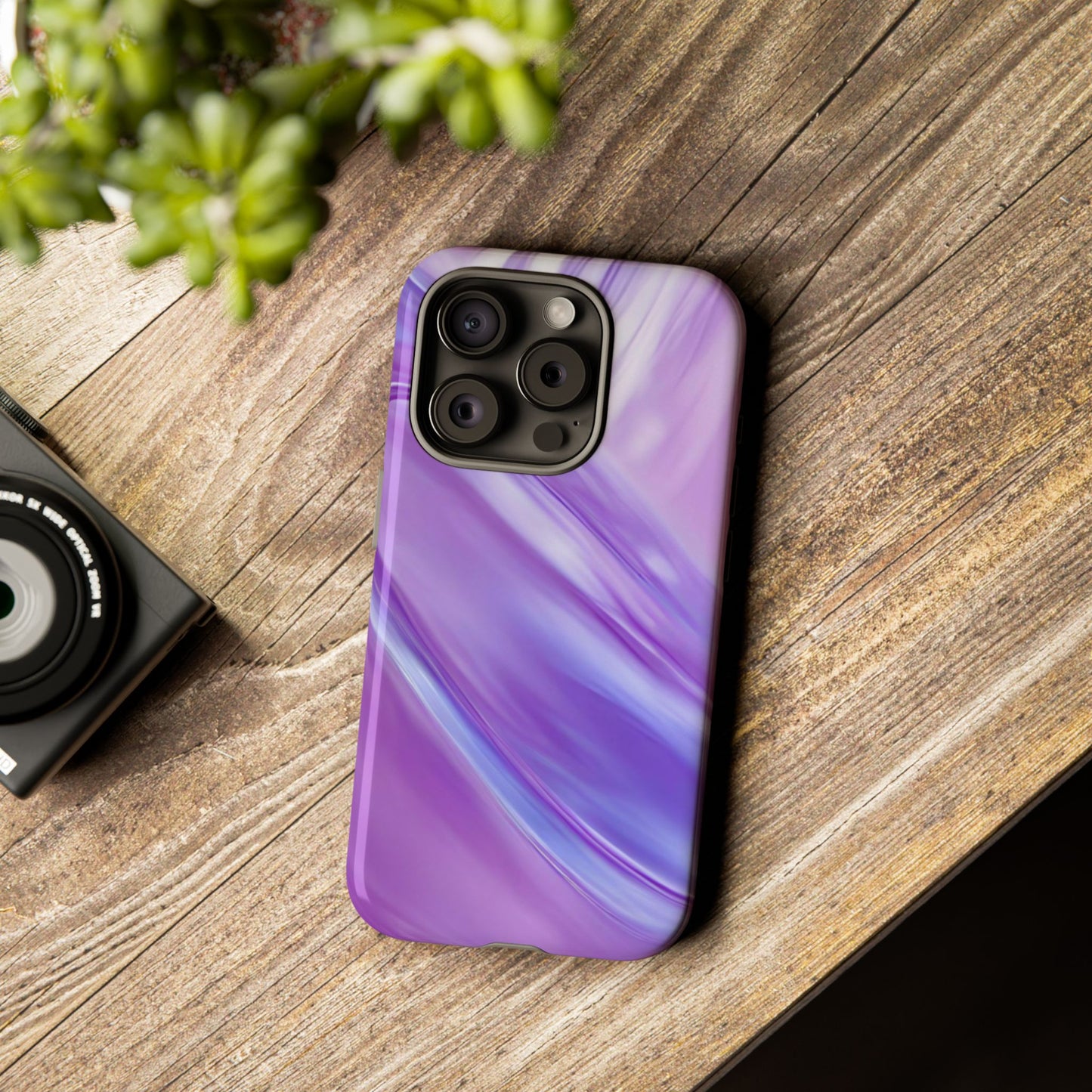 Protective Phone Case – Lavender Wave