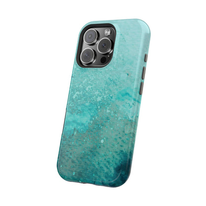 Wireless-Charging Compatible Case – Sea Glass