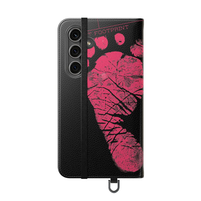 Flip Case – Mom’s Little Pink Footprints
