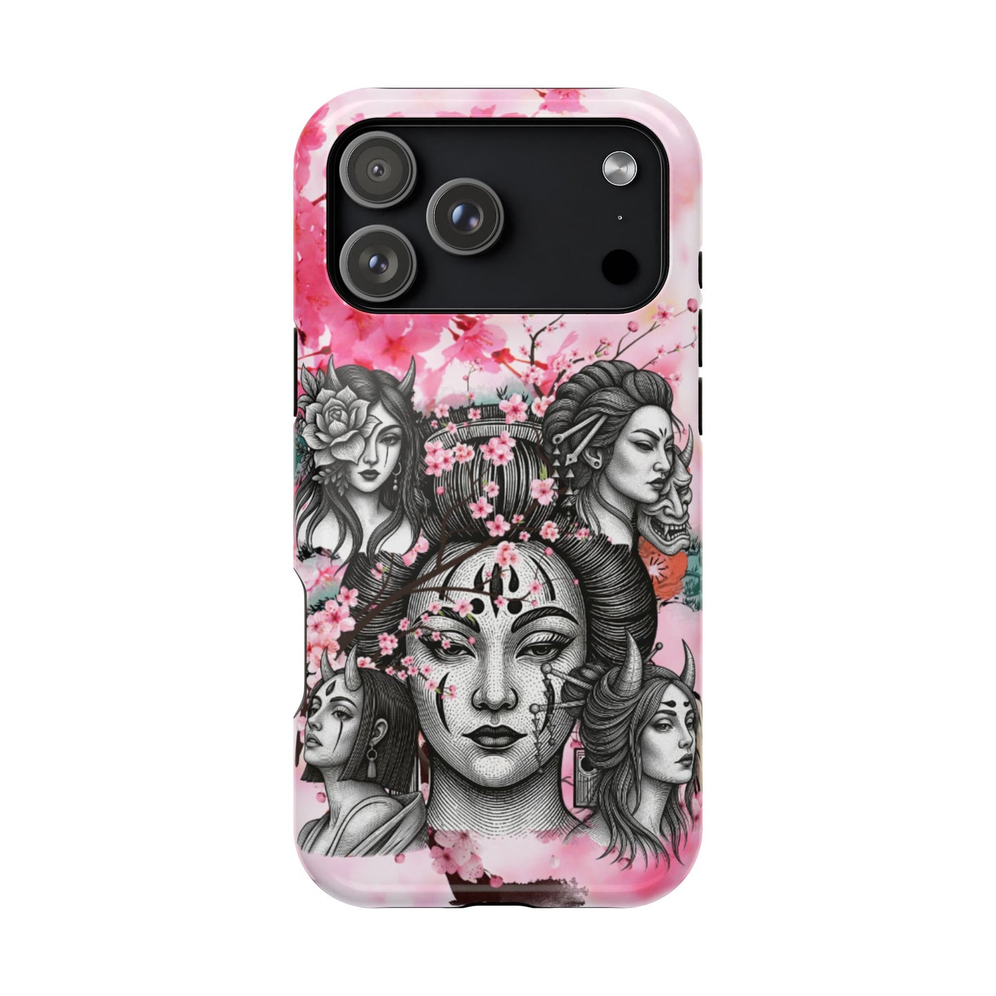 Impact-Resistant Phone Case – Blossom & Thorn