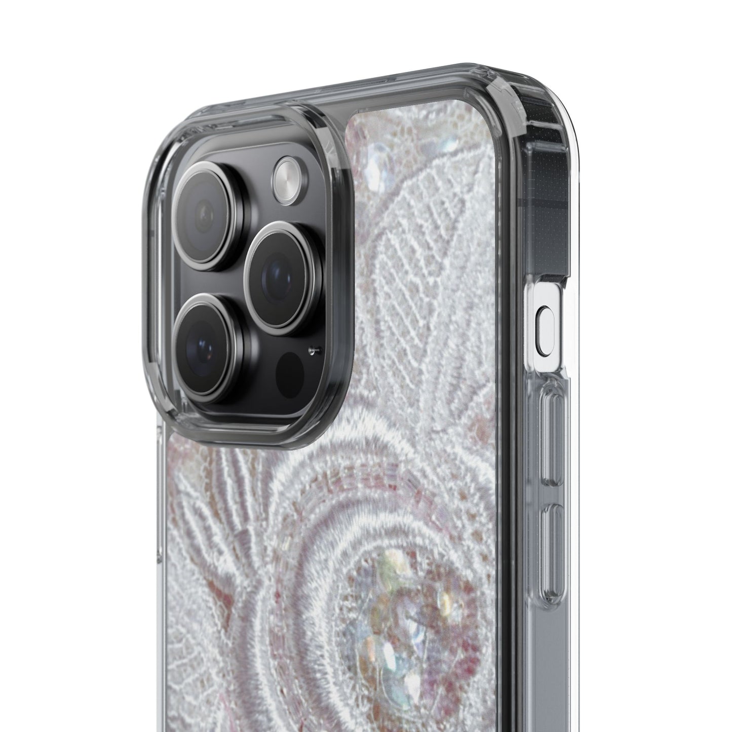 Clear Phone Case – Lace Veil