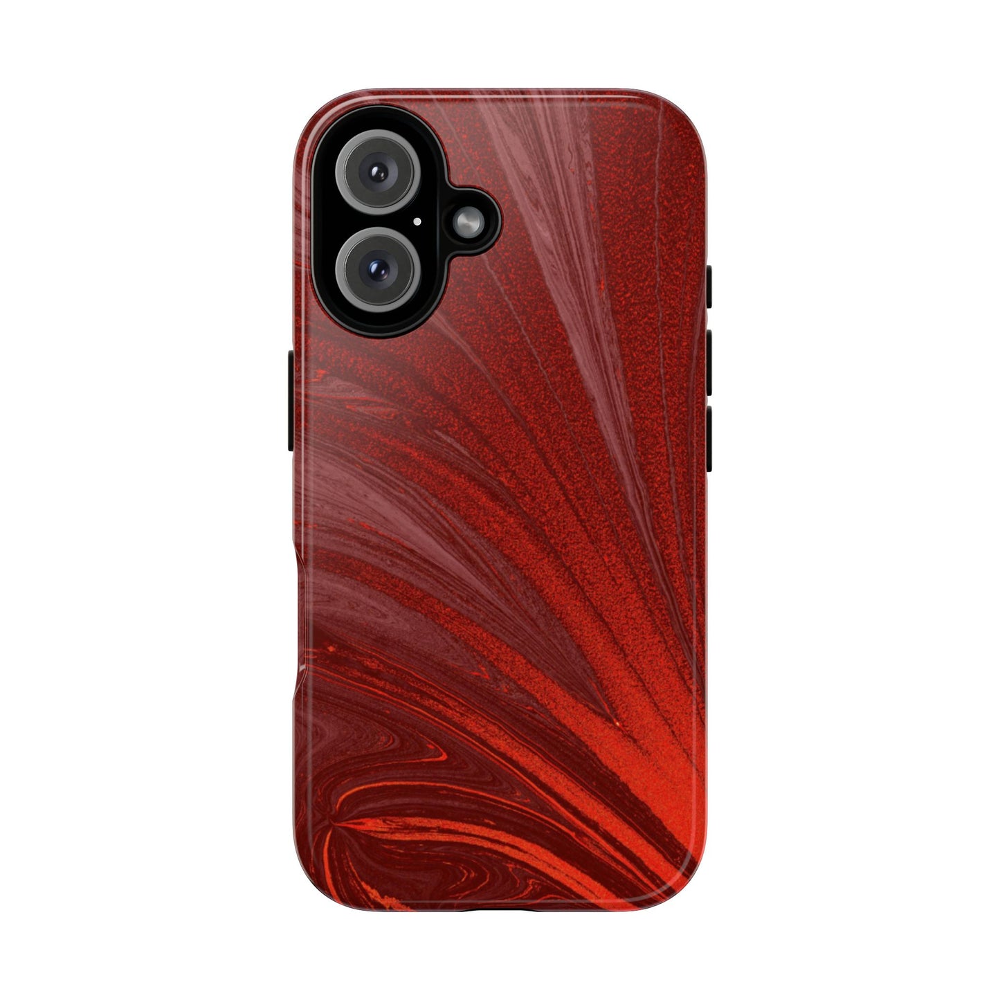 Protective Phone Case – Crimson Current
