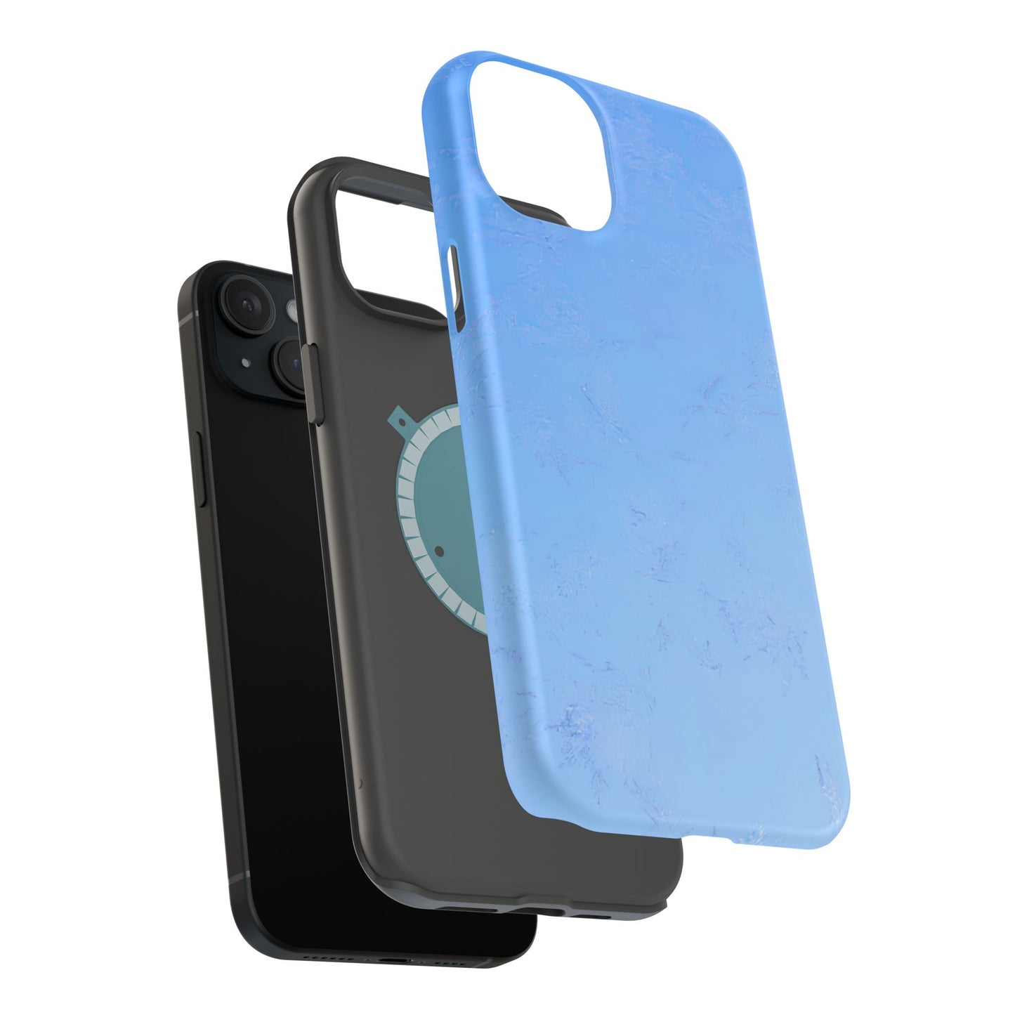 Wireless-Charging Compatible Case – Azure Fade