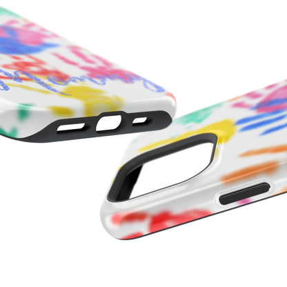 Impact-Resistant Phone Case – Handprint Memories