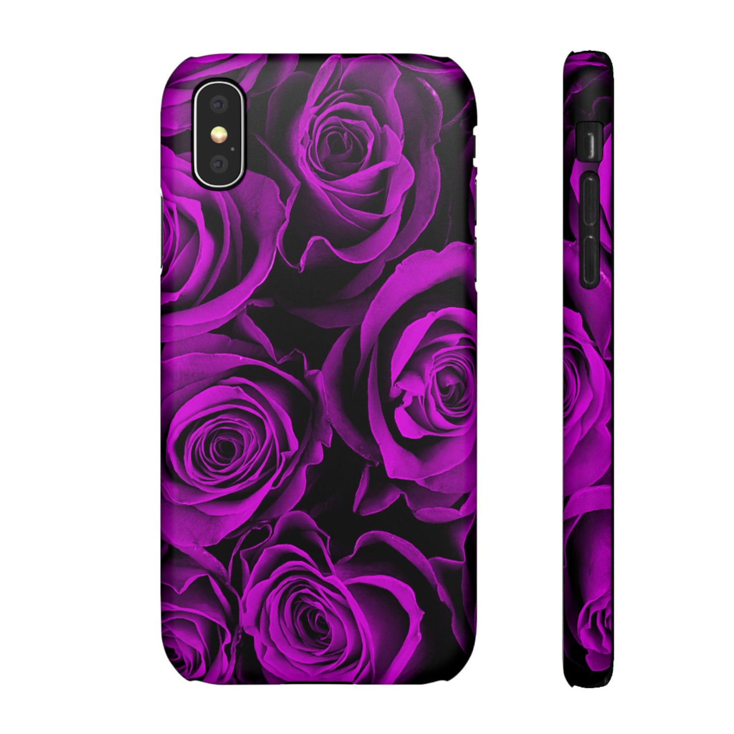 Snap Phone Case – Amethyst Roses