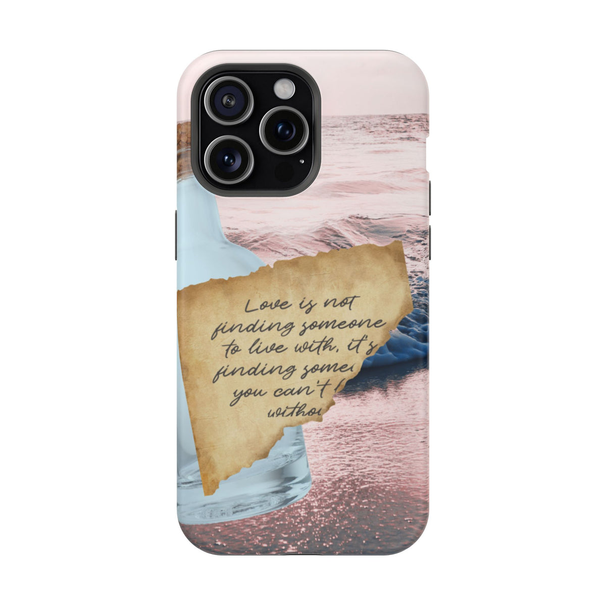 Impact-Resistant Phone Case – Written in the Tide – Compatible with iPhone 11–17 & Samsung Galaxy S22–S26 Series