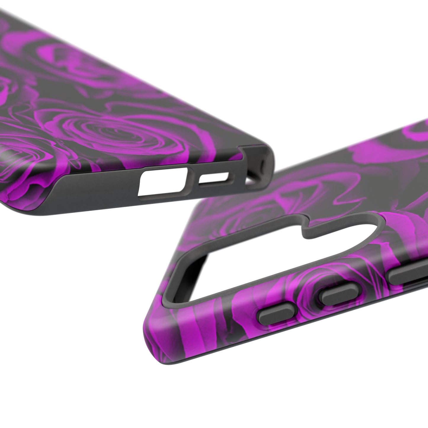 Protective Phone Case – Amethyst Roses