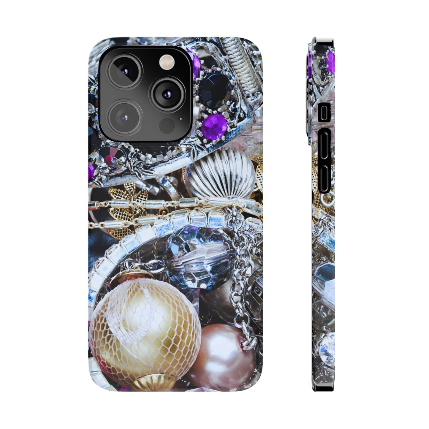 Slim Phone Case – Chrome Jewel