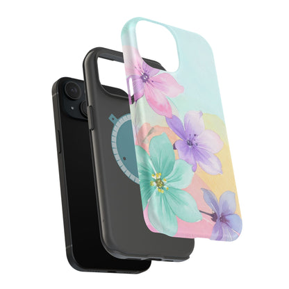 Wireless-Charging Compatible Case – Water Petal
