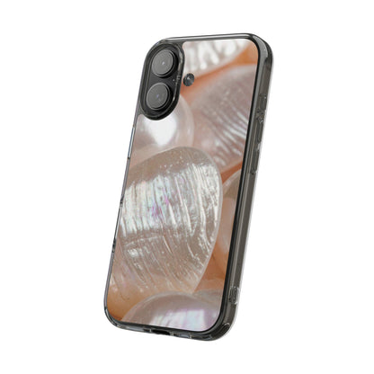 Clear Phone Case – Blush Pearl