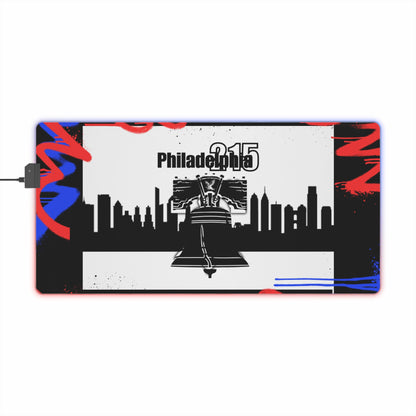 LED Desk Mat – Philadelphia 215