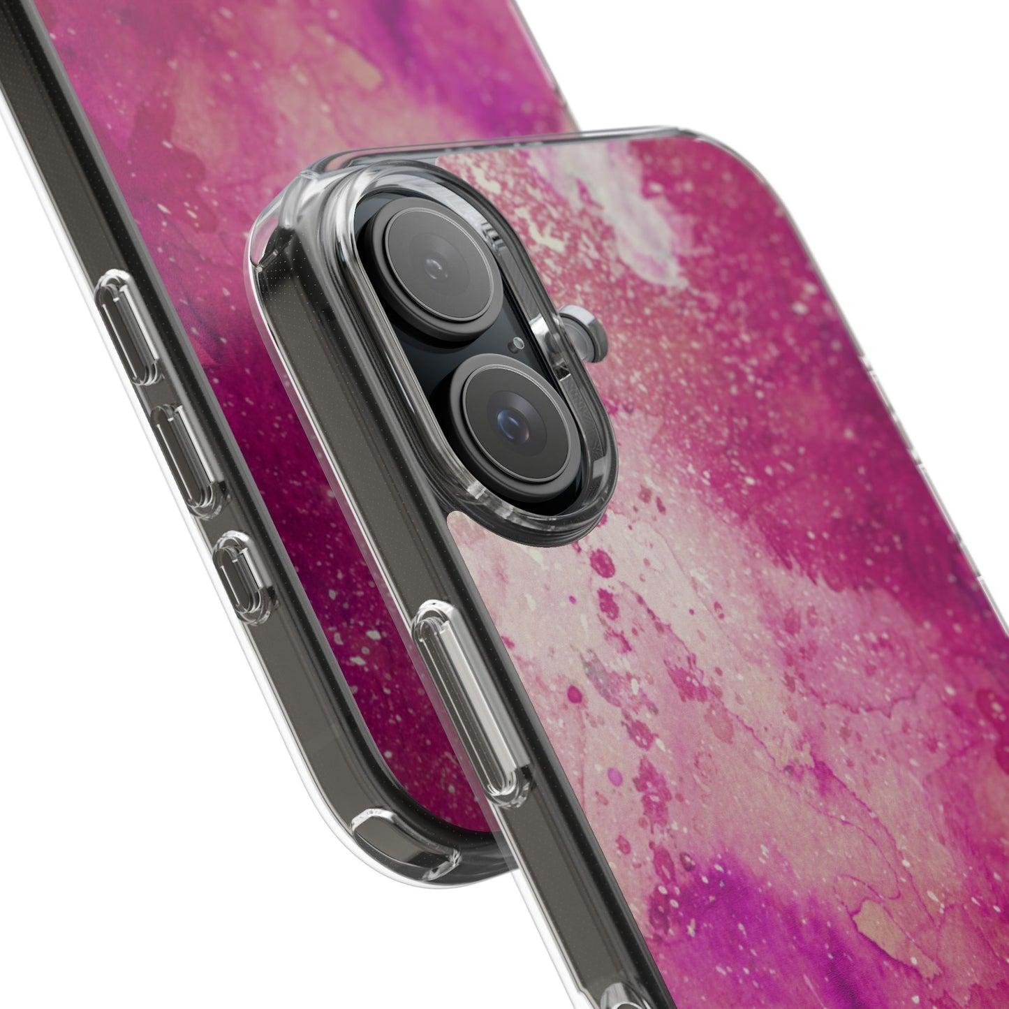 Clear Phone Case – Spilled Wine