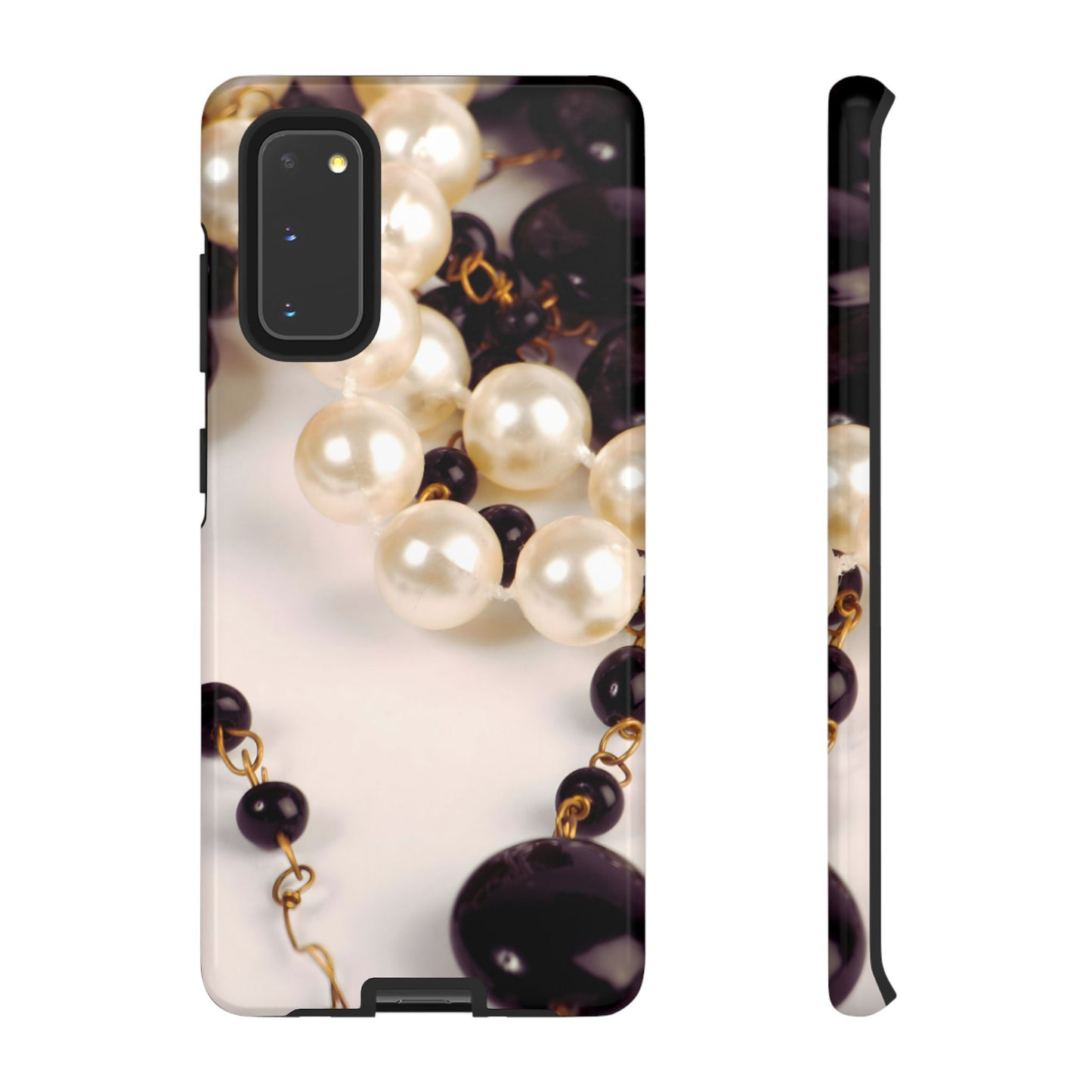 Protective Phone Case – Noir Pearl