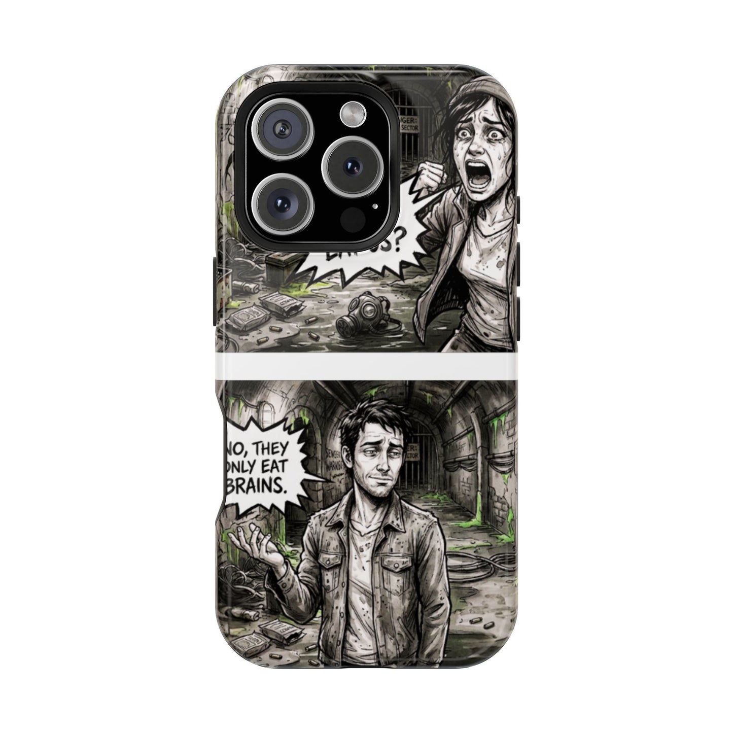 Wireless-Charging Compatible Case – Brains Only