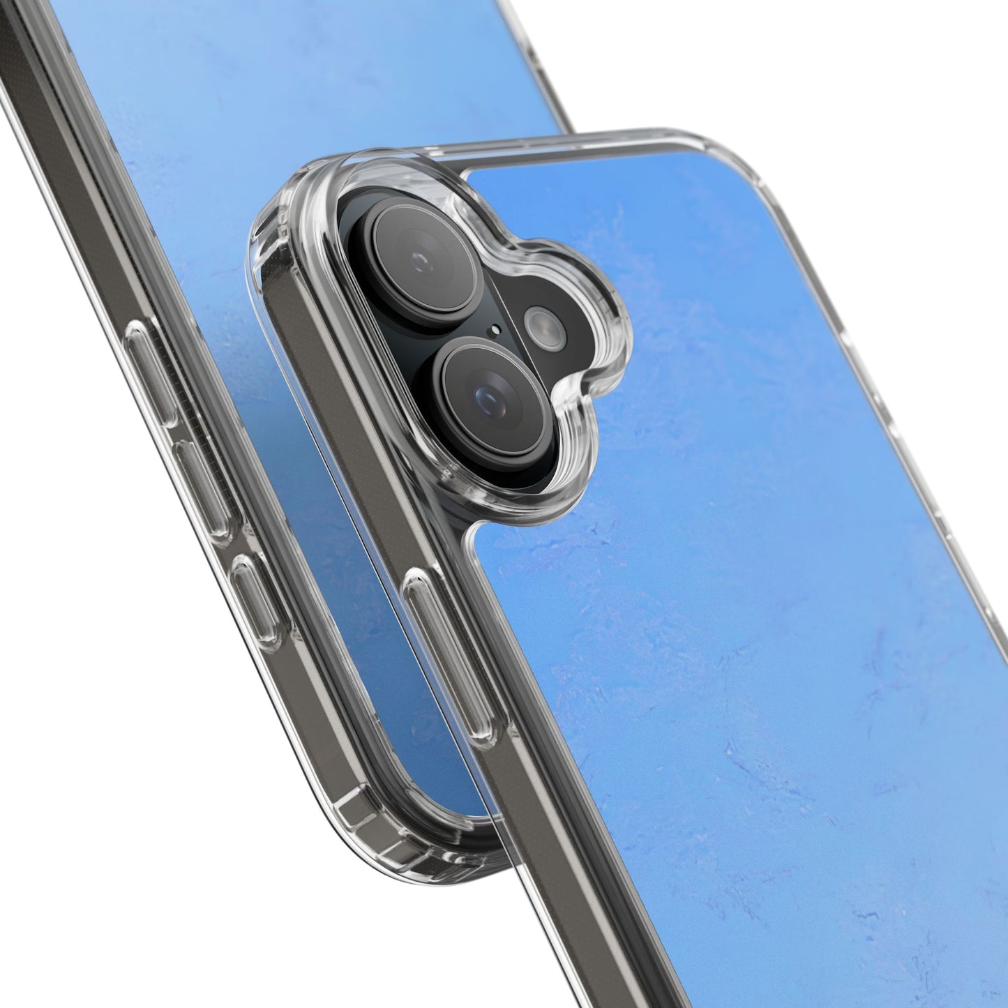 Clear Phone Case – Azure Fade