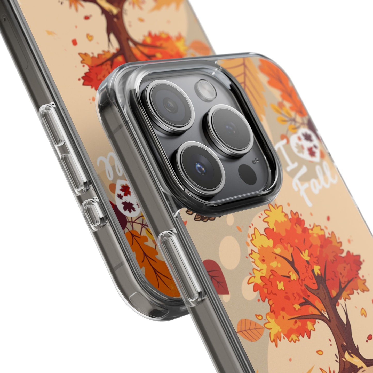 Clear Phone Case – Fall in Love