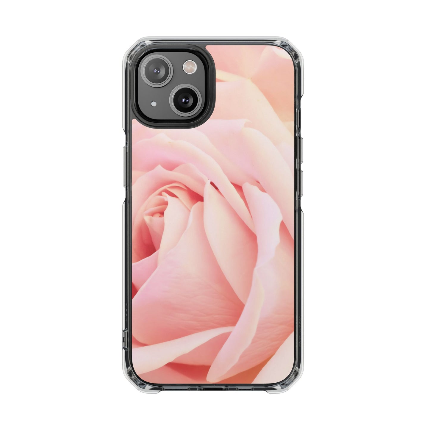Clear Magnetic Phone Case – A Mother’s Rose Embrace