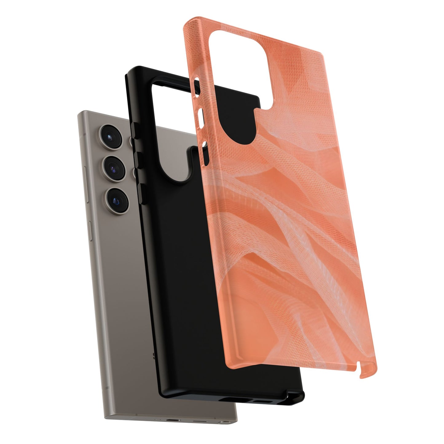 Protective Phone Case – Coral Veil