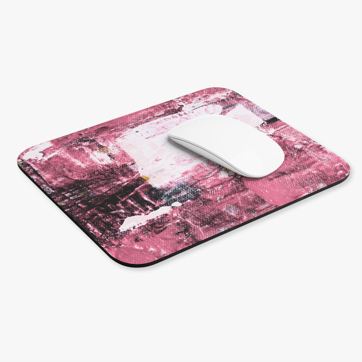 Rectangle Mouse Pad – Faded Cranberry