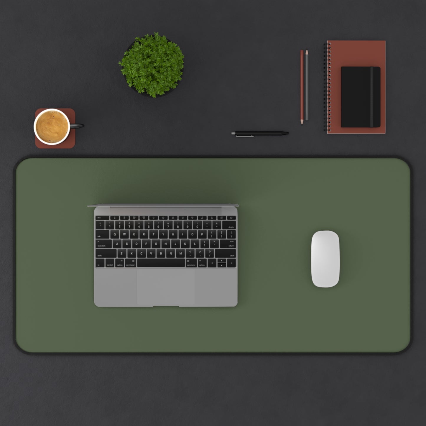 Desk Mat – Cabin Green