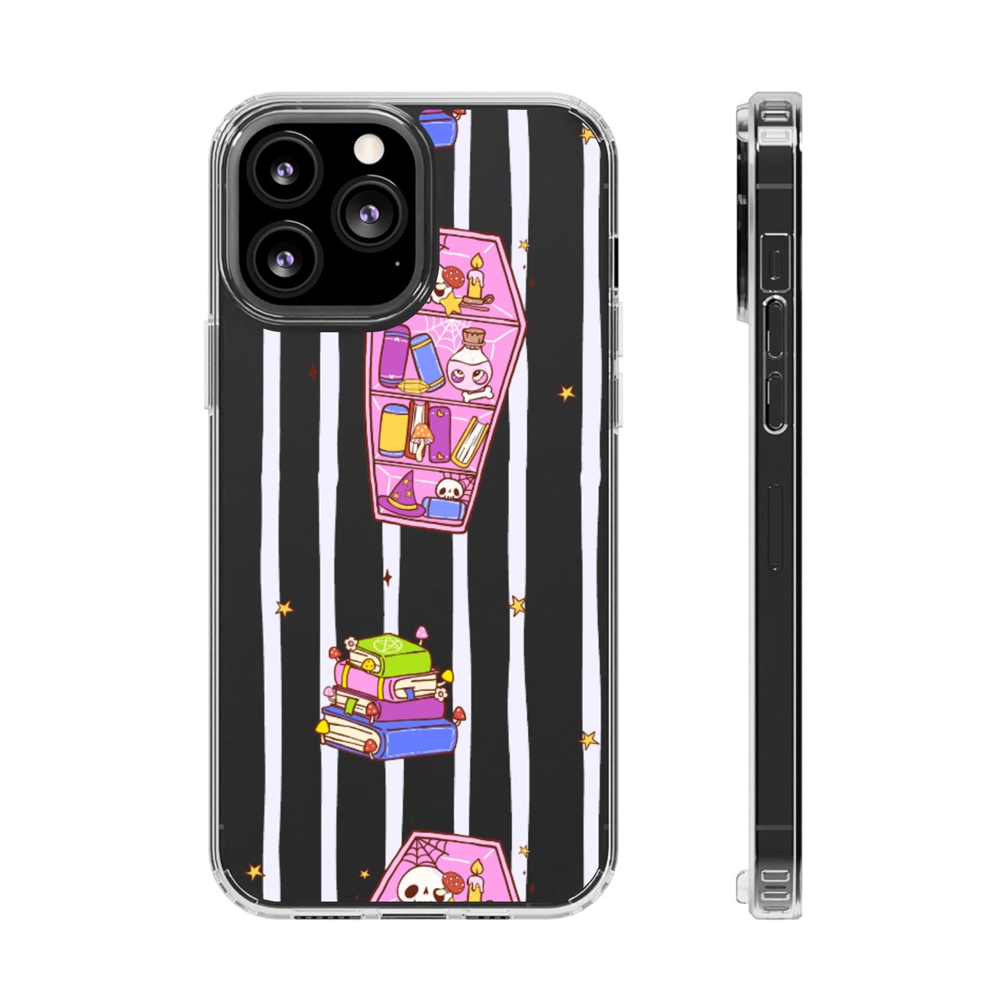 Clear Phone Case – Booked to Death