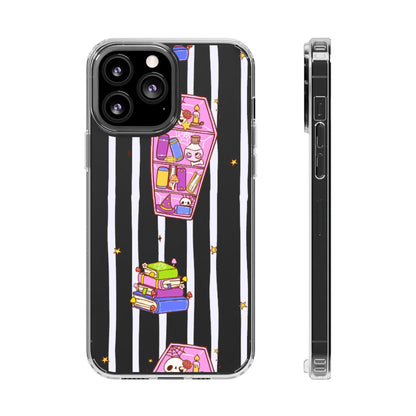 Clear Phone Case – Booked to Death
