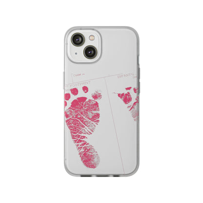 Flexi Case – Mom’s Little Pink Footprints