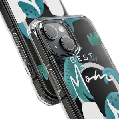 Clear Magnetic Phone Case – Best Mom: My Little Boy