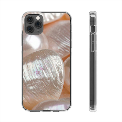 Clear Phone Case – Blush Pearl