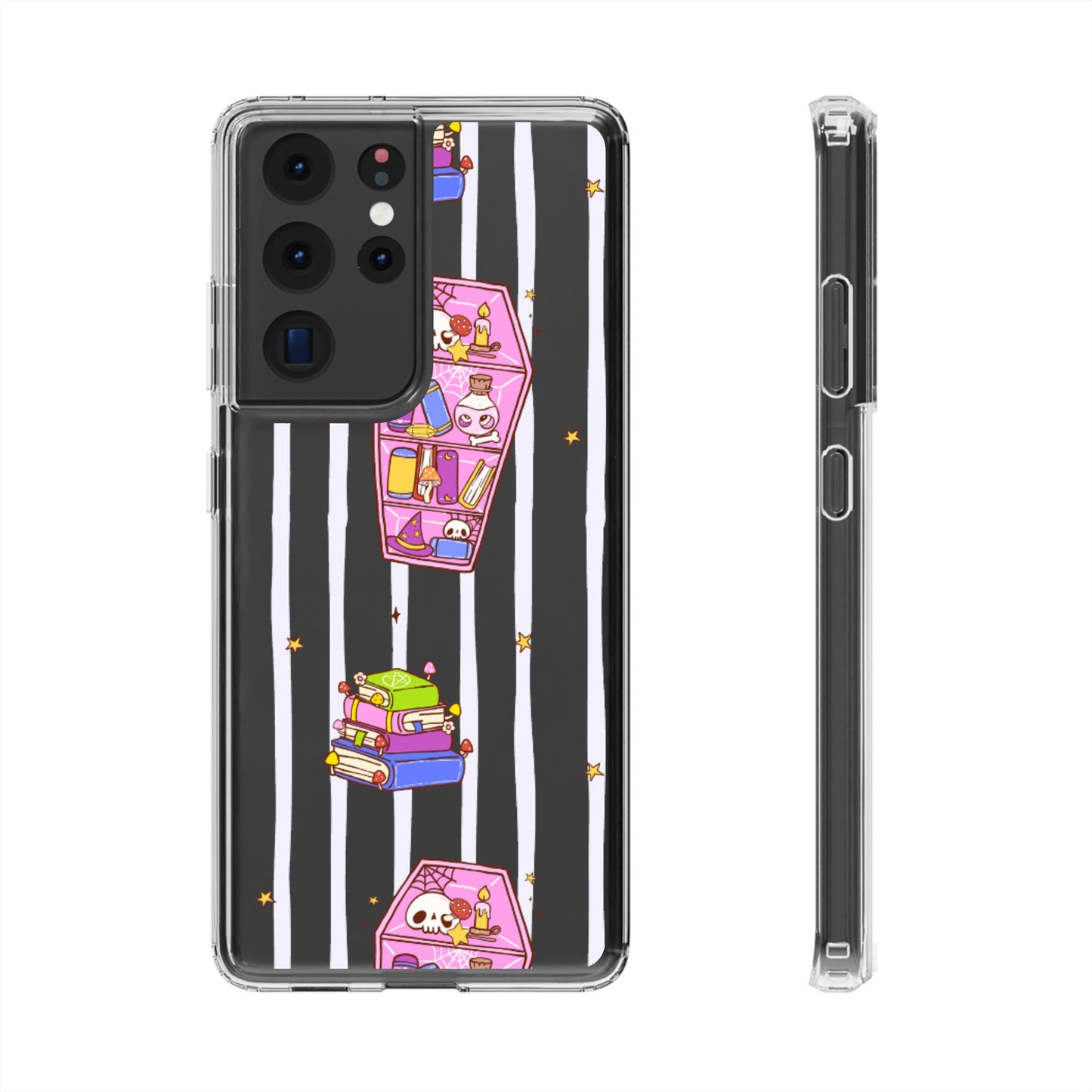 Clear Phone Case – Booked to Death