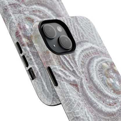 Protective Magnetic Phone Case – Lace Veil