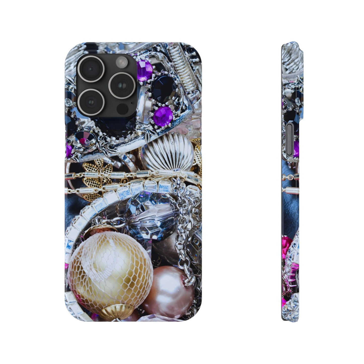 Slim Phone Case – Chrome Jewel
