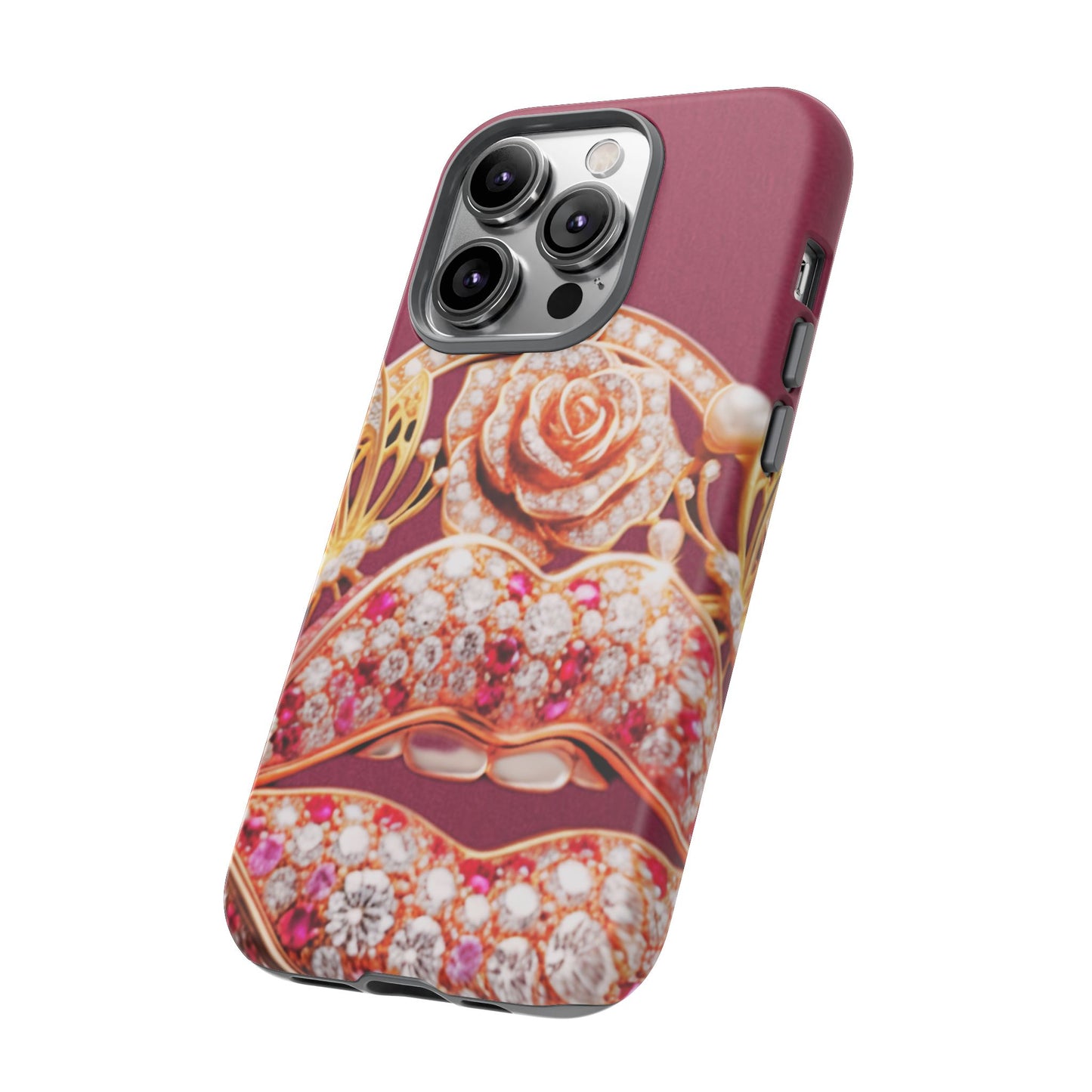 Protective Phone Case – Kiss of Gold