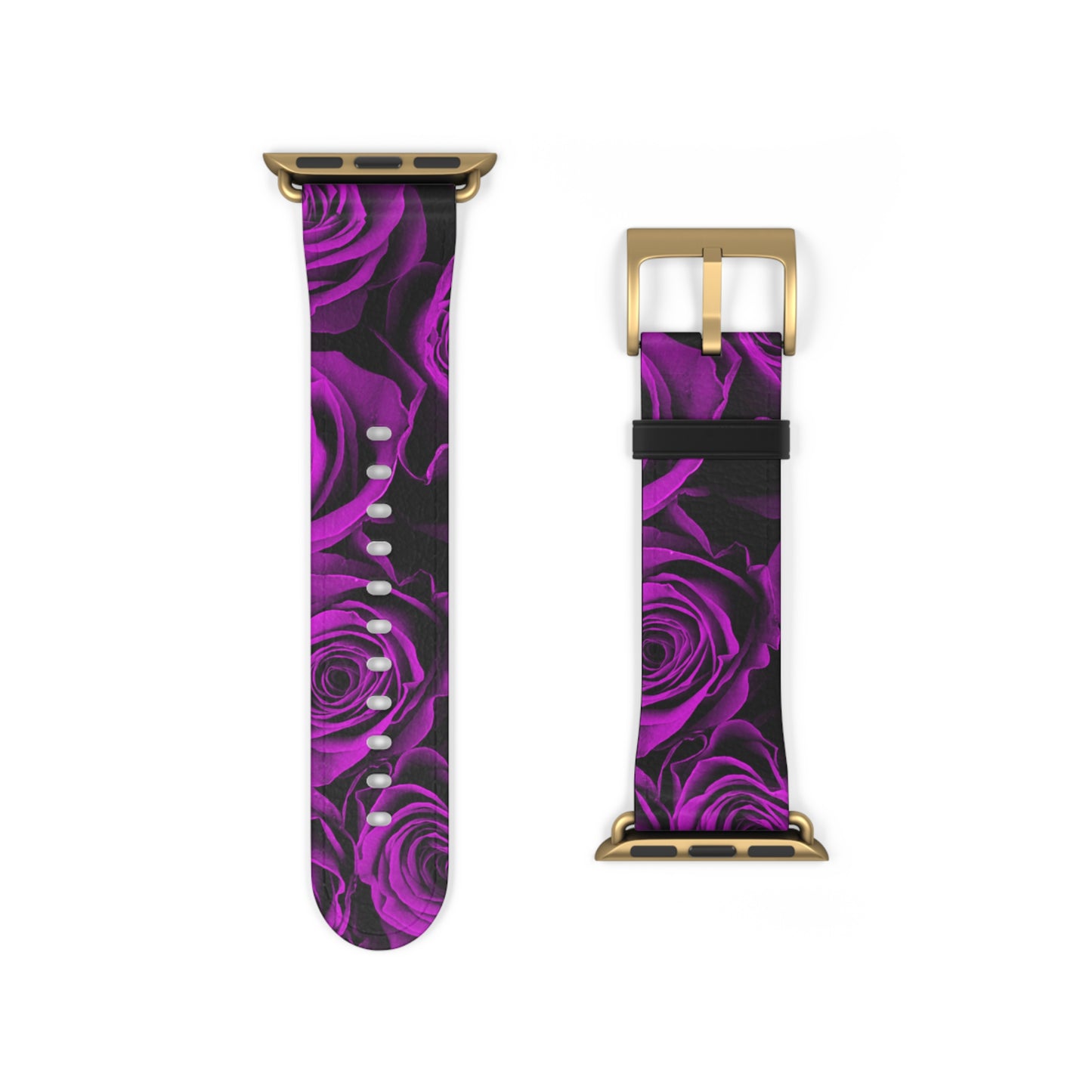 Watch Band – Amethyst Roses