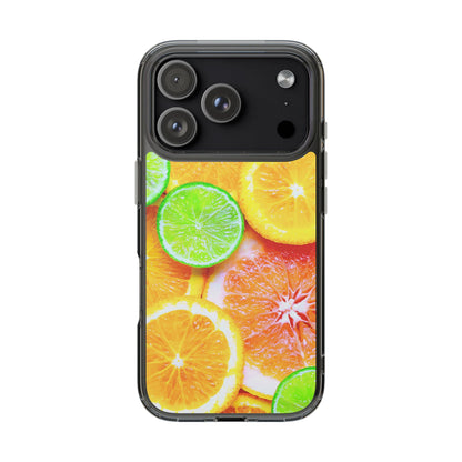 Clear Phone Case – Sunkissed Citrus