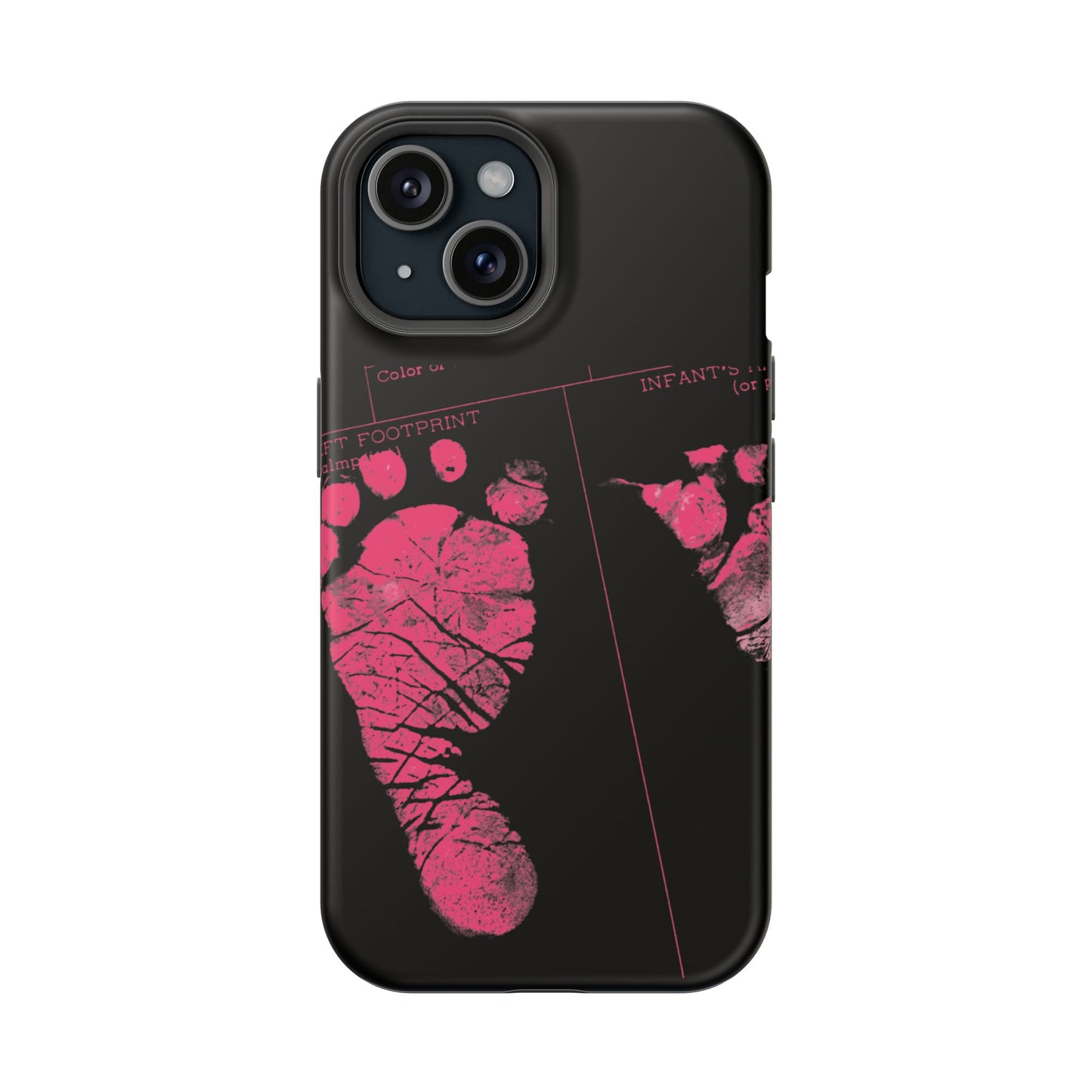 Wireless-Charging Compatible Case – Mom’s Little Pink Footprints
