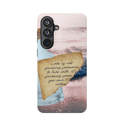 Impact-Resistant Phone Case – Written in the Tide – Compatible with iPhone 11–17 & Samsung Galaxy S22–S26 Series