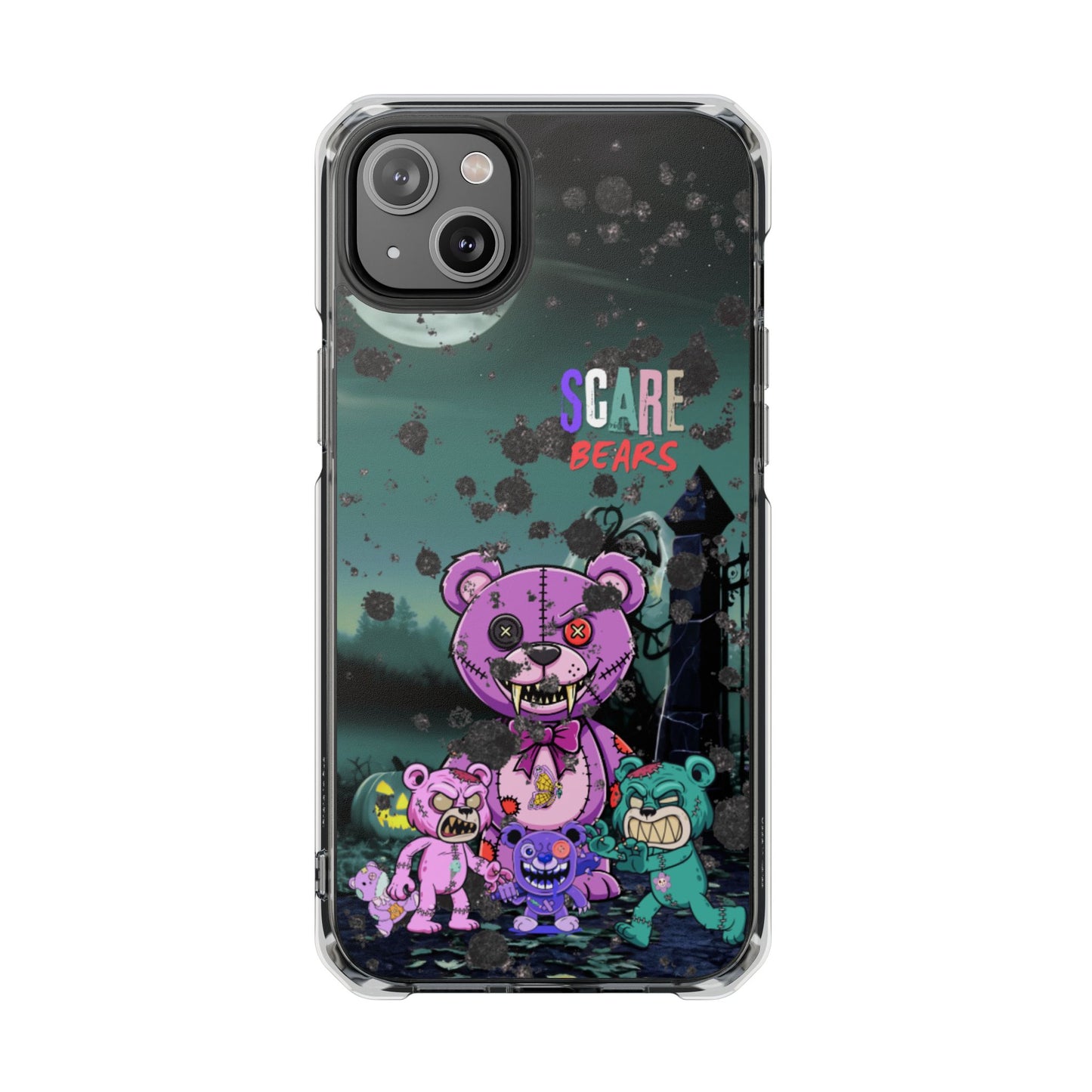 Clear Magnetic Phone Case – Scare Bears