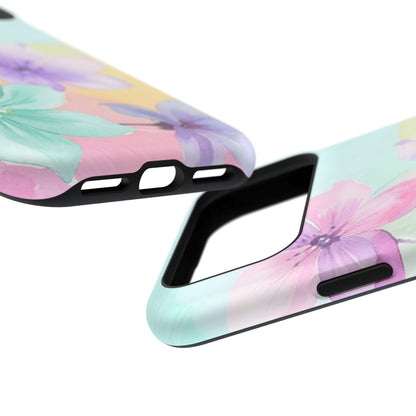 Impact-Resistant Phone Case – Water Petal