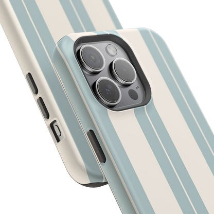 Impact-Resistant Phone Case – Coastal Stripe