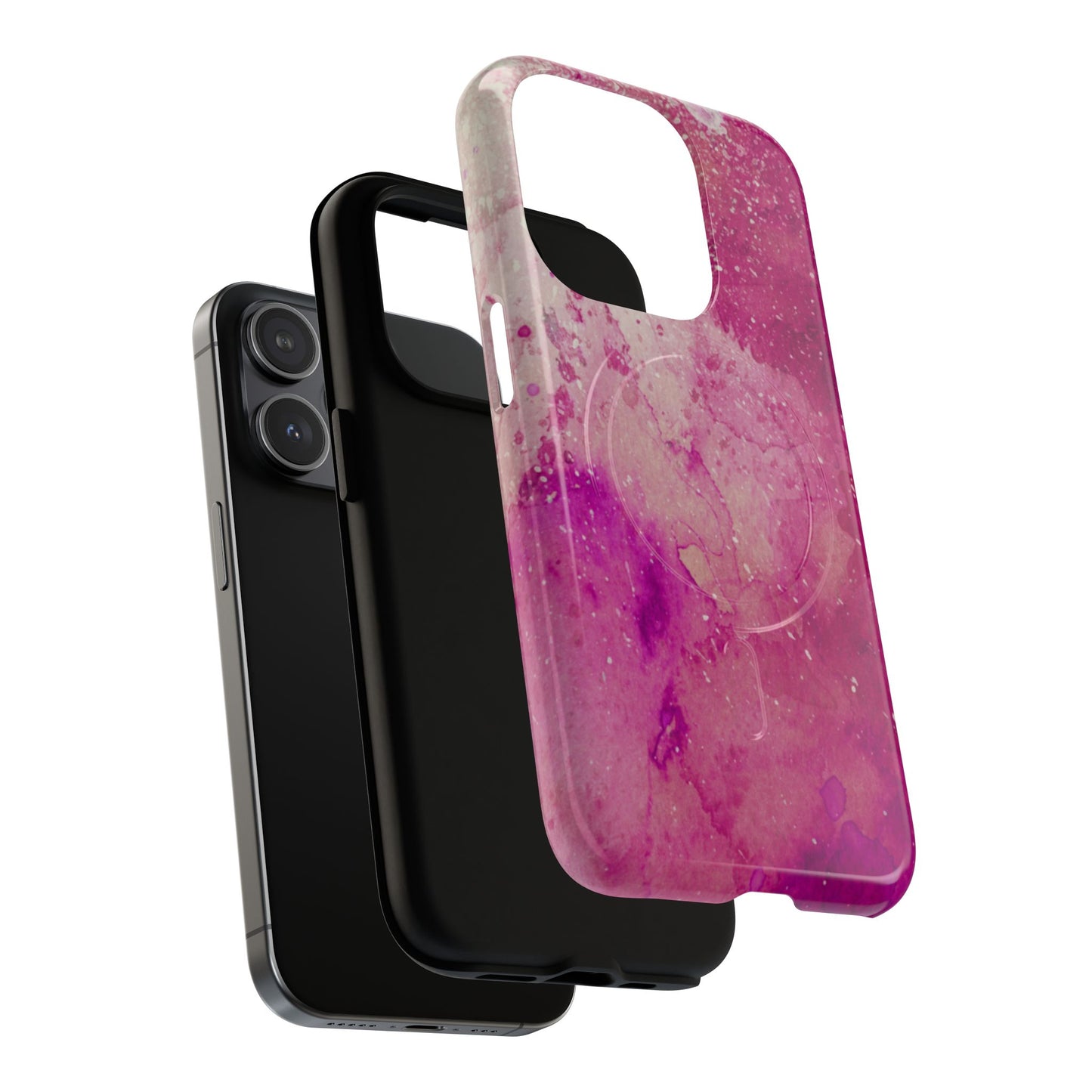 Protective Magnetic Phone Case – Spilled Wine
