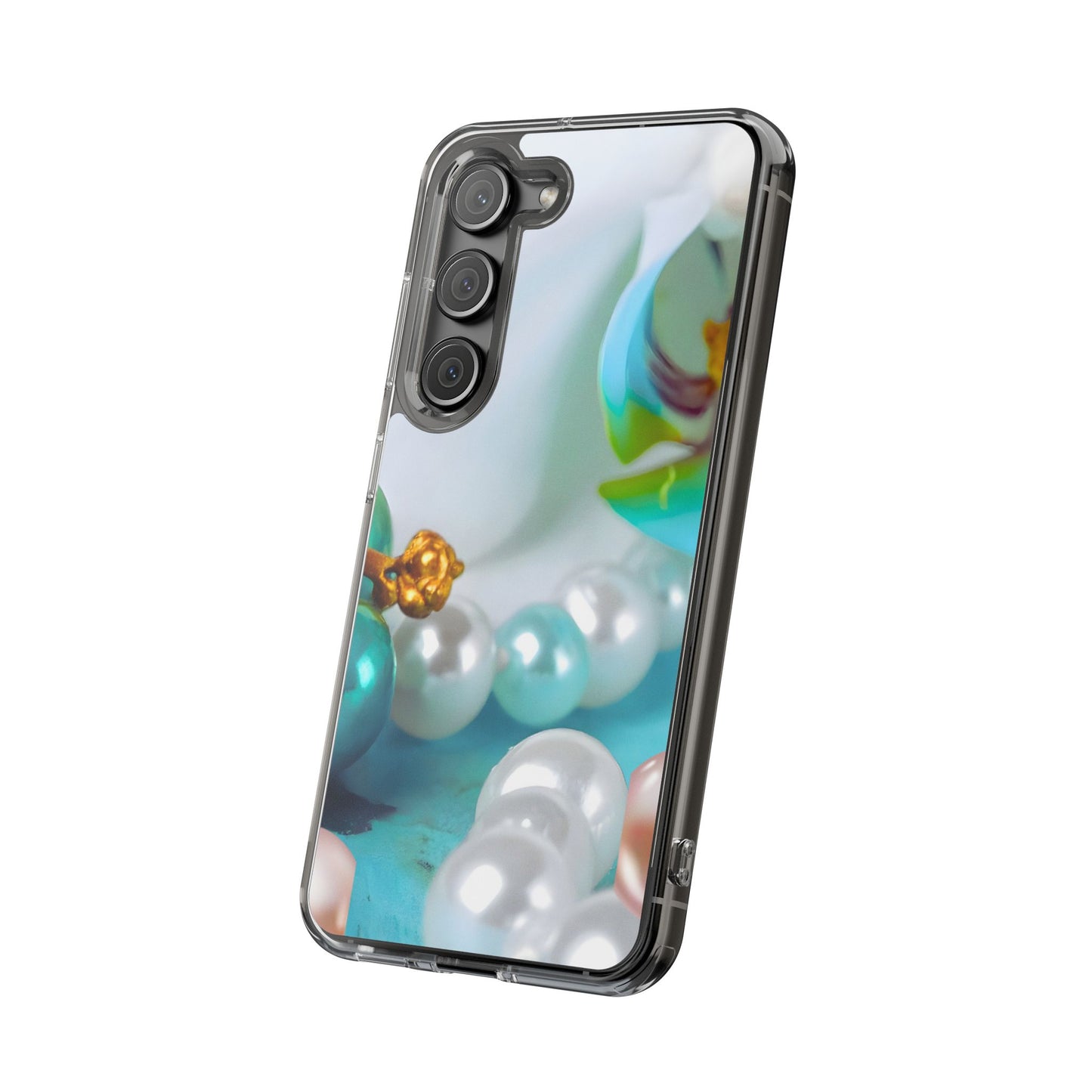 Clear Phone Case – Mermaid's Pearl