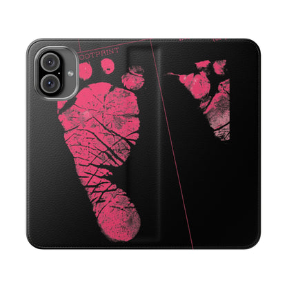 Flip Case – Mom’s Little Pink Footprints