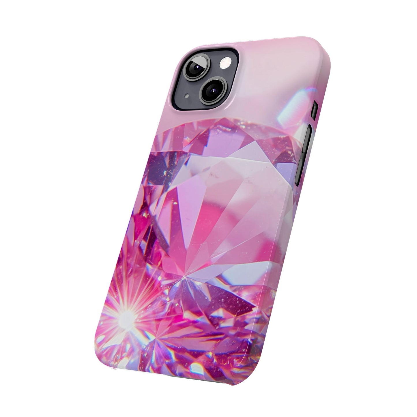 Slim Phone Case – Pink Ice