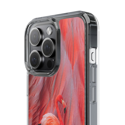Clear Phone Case – Scarlet Plume