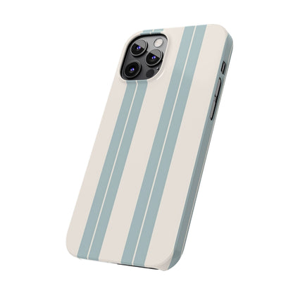 Slim Phone Case – Coastal Stripe