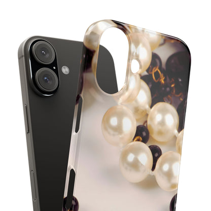 Snap Phone Case – Noir Pearl