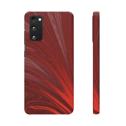 Snap Phone Case – Crimson Current