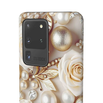 Snap Phone Case – Ivory Opulence
